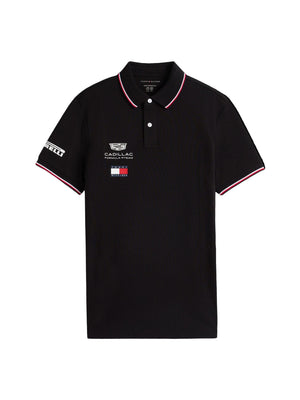 Cadillac F1 Racing 2026 Team Polo Shirt - Black/White - image 1