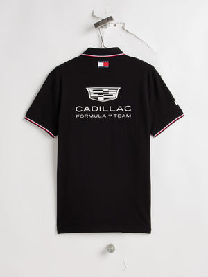 Cadillac F1 Racing 2026 Team Polo Shirt - Black/White - image 4