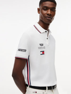 Cadillac F1 Racing 2026 Team Polo Shirt - Black/White - image 10