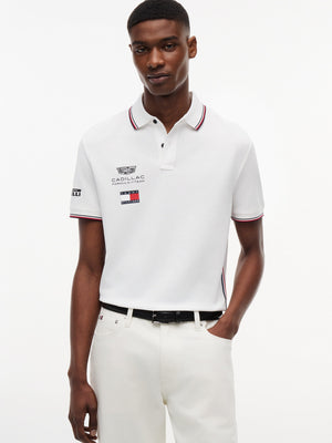 Cadillac F1 Racing 2026 Team Polo Shirt - Black/White - image 11