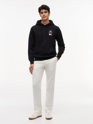 Cadillac F1 Racing Small Shield Logo Hoodie - Black - image 4