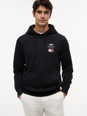 Cadillac F1 Racing Small Shield Logo Hoodie - Black - image 5