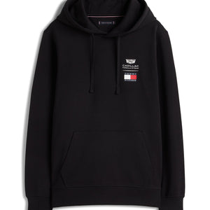 Cadillac F1 Racing Small Shield Logo Hoodie - Black - image 1