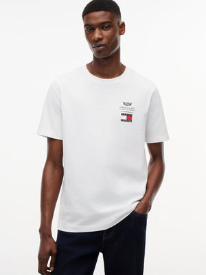 Cadillac F1 Racing Small Logo T-Shirt - Black/White - image 10