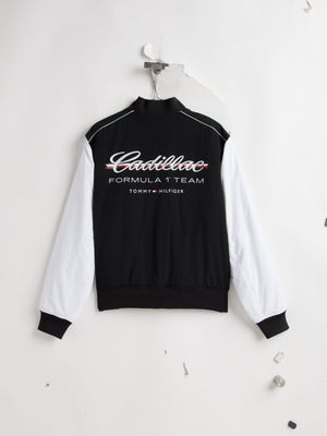 Cadillac F1 Racing Script Varsity Jacket - Black - image 2