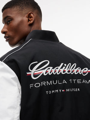 Cadillac F1 Racing Script Varsity Jacket - Black - image 5
