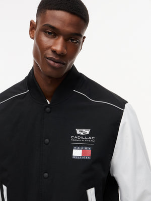 Cadillac F1 Racing Script Varsity Jacket - Black - image 6