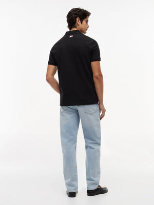 Cadillac F1 Racing Small Logo Polo Shirt - Black/White - image 12