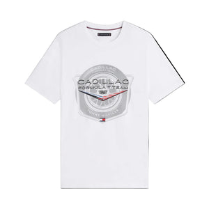 Cadillac F1 Tire Graphic T-Shirt - White - image 1