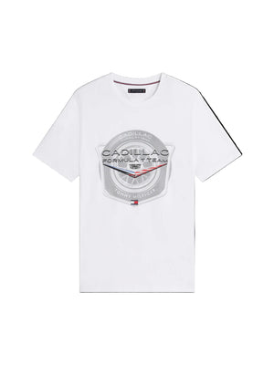 Cadillac F1 Tire Graphic T-Shirt - White - image 1