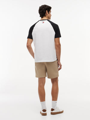 Cadillac F1 Racing Script Raglan T-Shirt - White - image 5