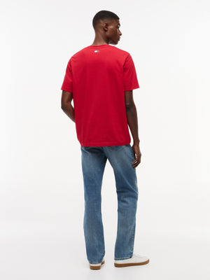 Cadillac F1 Racing Varsity Graphic T-Shirt - Red - image 2
