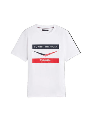 Cadillac F1 Racing Chevron T-Shirt - White - image 1