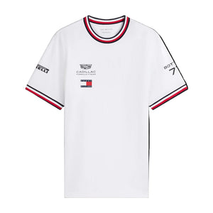 Cadillac F1 Racing 2026 Valtteri Bottas Team T-Shirt - White - image 1