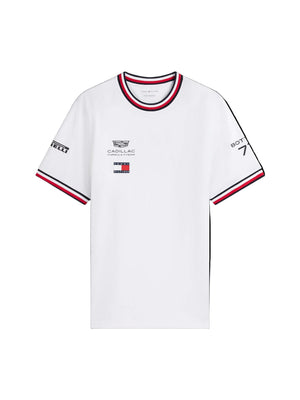 Cadillac F1 Racing 2026 Valtteri Bottas Team T-Shirt - White - image 1