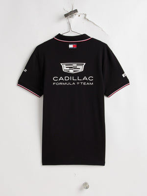 Cadillac F1 Racing 2026 Sergio "Checo" Perez Team Polo Shirt - Black/White - image 12