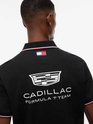 Cadillac F1 Racing 2026 Sergio "Checo" Perez Team Polo Shirt - Black/White - image 10