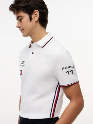 Cadillac F1 Racing 2026 Sergio "Checo" Perez Team Polo Shirt - Black/White - image 6
