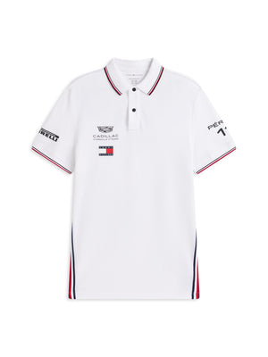 Cadillac F1 Racing 2026 Sergio "Checo" Perez Team Polo Shirt - Black/White - image 2