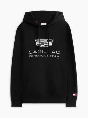 Cadillac F1 Racing Shield Hoodie - Black/White - image 2