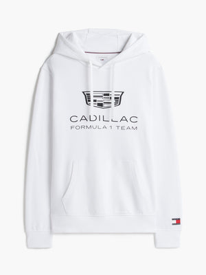 Cadillac F1 Racing Shield Hoodie - Black/White - image 1
