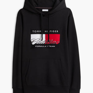 Cadillac F1 Racing Graphic Flag Hoodie - Black - image 1