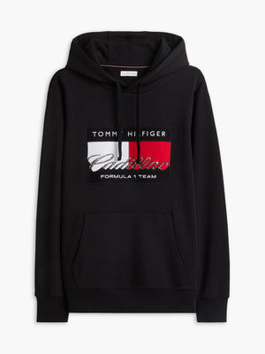 Cadillac F1 Racing Graphic Flag Hoodie - Black - image 1