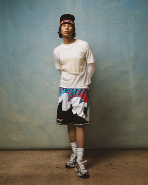 McLaren Racing F1 Special Edition Miami GP Mitchell & Ness Mesh Shorts - image 4