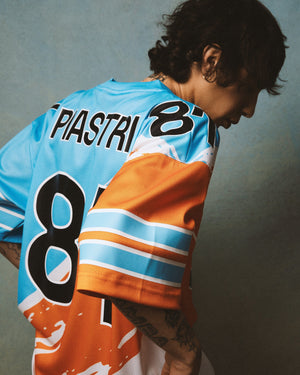 McLaren Racing F1 Special Edition Miami GP Oscar Piastri Mitchell & Ness Paintbrush Jersey - image 4