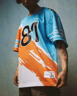 McLaren Racing F1 Special Edition Miami GP Oscar Piastri Mitchell & Ness Paintbrush Jersey - image 3