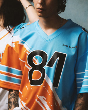 McLaren Racing F1 Special Edition Miami GP Oscar Piastri Mitchell & Ness Paintbrush Jersey - image 6