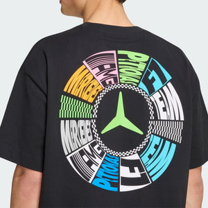Mercedes - AMG Petronas F1 "Lights On" T-Shirt - Black - image 2