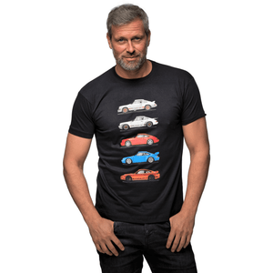 GrandPrix Originals USA Porsche RS Multicar Unisex T-Shirt - Navy - image 1