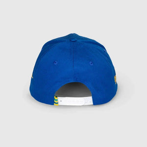 Ayrton Senna F1 Nacional Quilted Hat - Blue - image 4