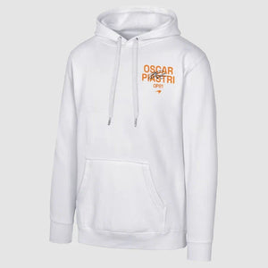 McLaren F1 x Outerstuff Men's Oscar Piastri Hoodie - White - image 1