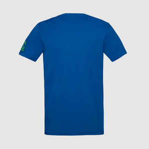Ayrton Senna F1 Collegiate T-Shirt - Blue/Yellow - image 3