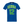 Ayrton Senna F1 Collegiate T-Shirt - Blue/Yellow - image 1