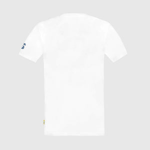 Ayrton Senna F1 Suzuka Circuit Graphic T-Shirt - White - image 2