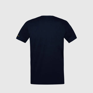 Ayrton Senna F1 Men's Legacy Logo T-Shirt - Navy/White/Gray Marble - image 4