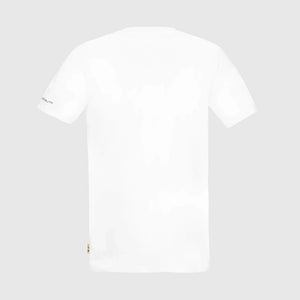 Ayrton Senna F1 Men's Legacy Logo T-Shirt - Navy/White/Gray Marble - image 5