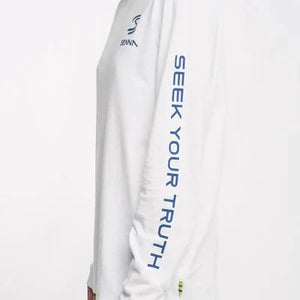 Ayrton Senna F1 Men's Legacy Long Sleeve T-Shirt - Navy/White - image 5