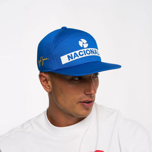 Ayrton Senna F1 Nacional 1984 Original Hat - Blue - image 4