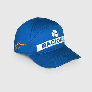Ayrton Senna F1 Nacional Replica Baseball Hat - Blue - image 2