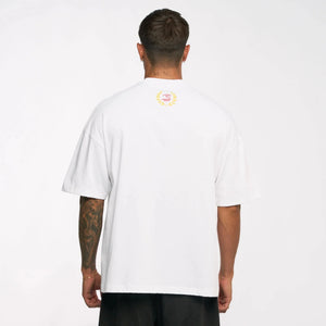 Ayrton Senna F1 Oversized Graphic T-Shirt - White - image 4