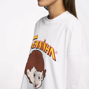 Ayrton Senna F1 Senninha Oversized T-Shirt - White - image 3