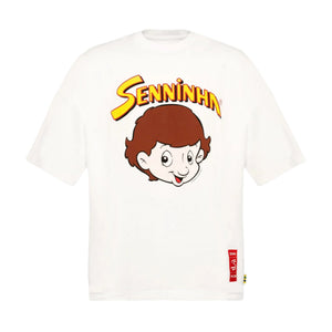 Ayrton Senna F1 Senninha Oversized T-Shirt - White - image 1