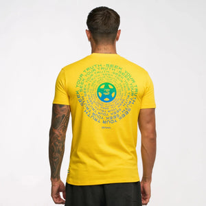 Ayrton Senna F1 Seek Your Truth Circle T-Shirt - White/Yellow - image 14