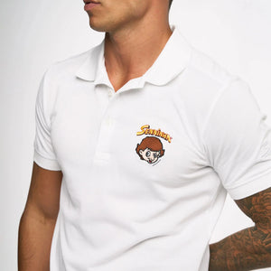 Ayrton Senna F1 Senninha Polo Shirt - White - image 7