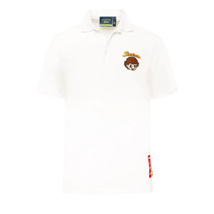 Ayrton Senna F1 Senninha Polo Shirt - White - image 1