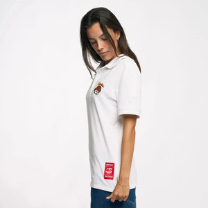 Ayrton Senna F1 Senninha Polo Shirt - White - image 5